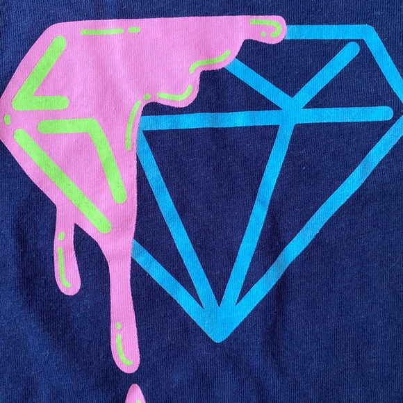 ⭐️🚀NEW *** with tags Rockets of Awesome glow in dark Diamond T-shirt - Picture 4 of 7